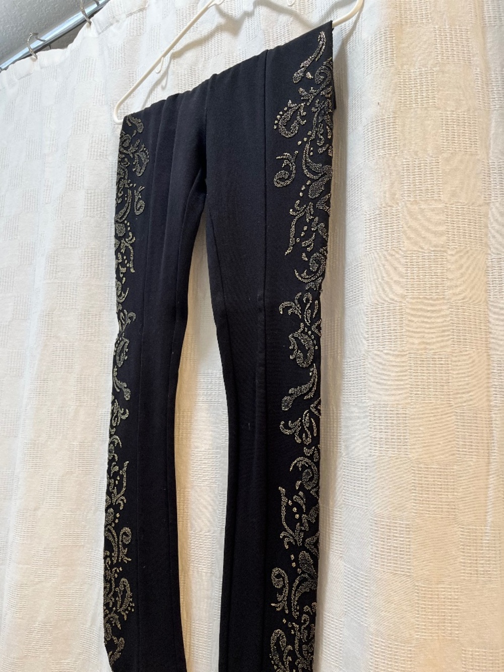 COPPER KEY BLACK AND GOLD LEGGINGS PANT